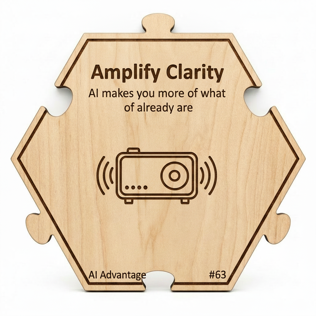 Amplify Clarity puzzle piece from the AI Advantage Set set