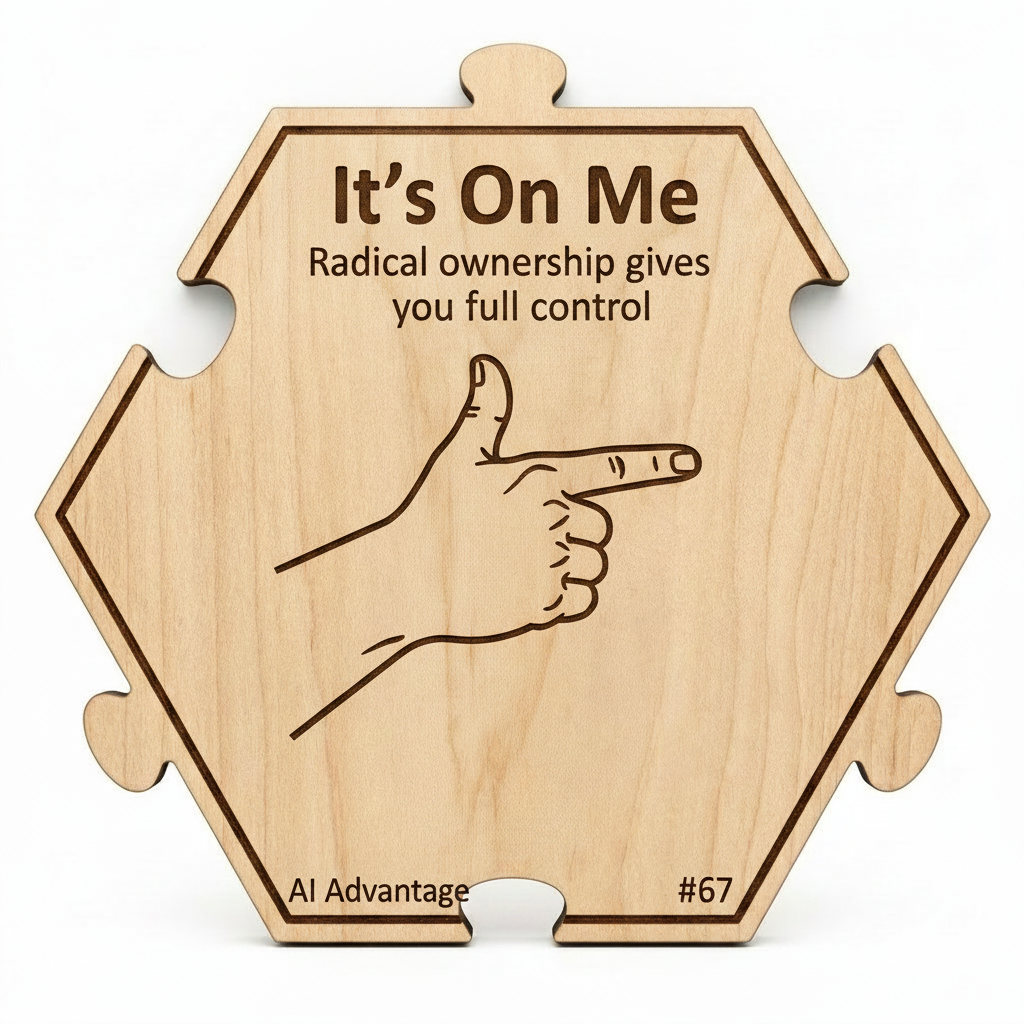 Its On Me puzzle piece from the AI Advantage Set set