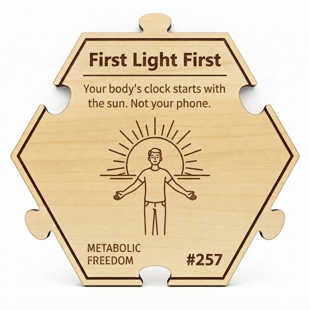 First Light First puzzle piece from the Metabolic Freedom Set set