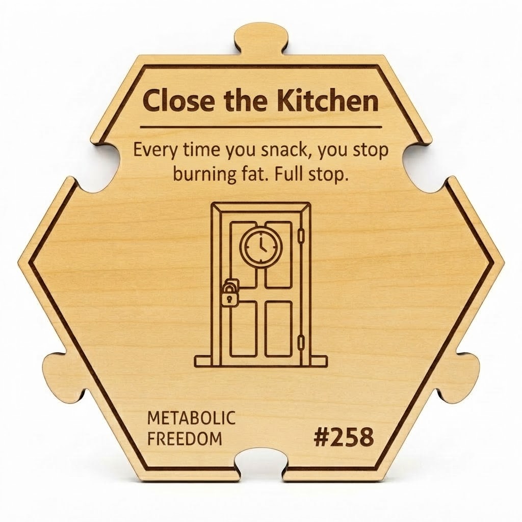 Close the Kitchen puzzle piece from the Metabolic Freedom Set set
