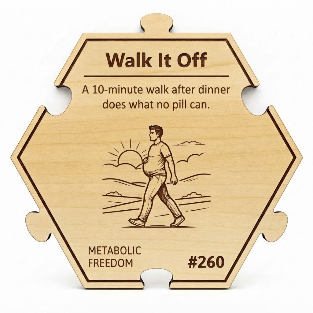 Walk It Off puzzle piece from the Metabolic Freedom Set set