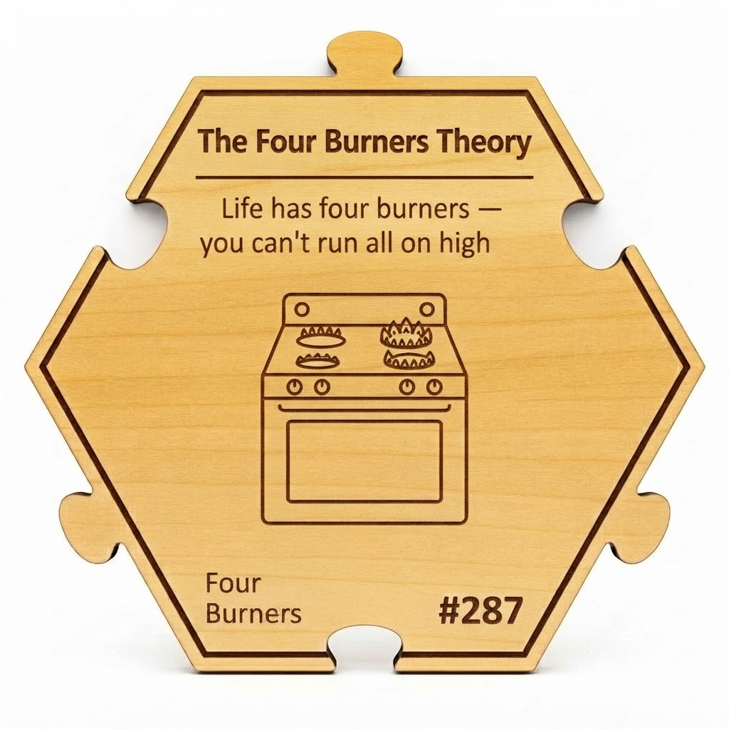 Four Burners Set Puzzle4Life™ set artwork
