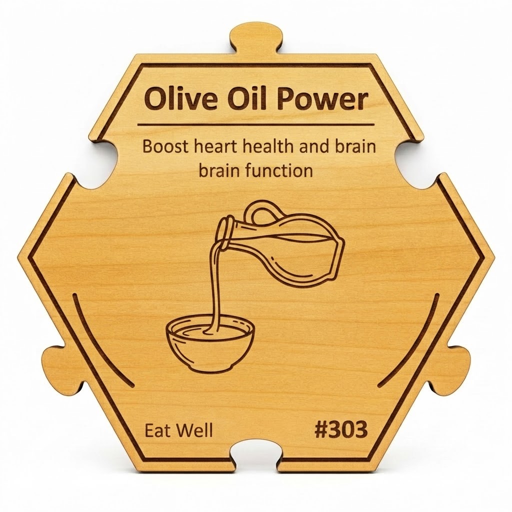 Elevate Your Meals with Olive Oil puzzle piece from the Eat Well Set set