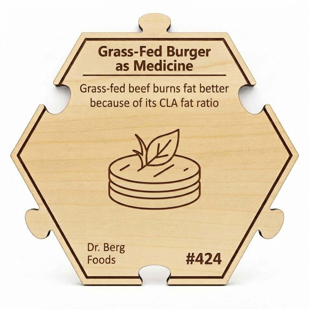 Dr. Berg — 7 Healthiest Foods #424 puzzle piece from the Dr. Berg — 7 Healthiest Foods set